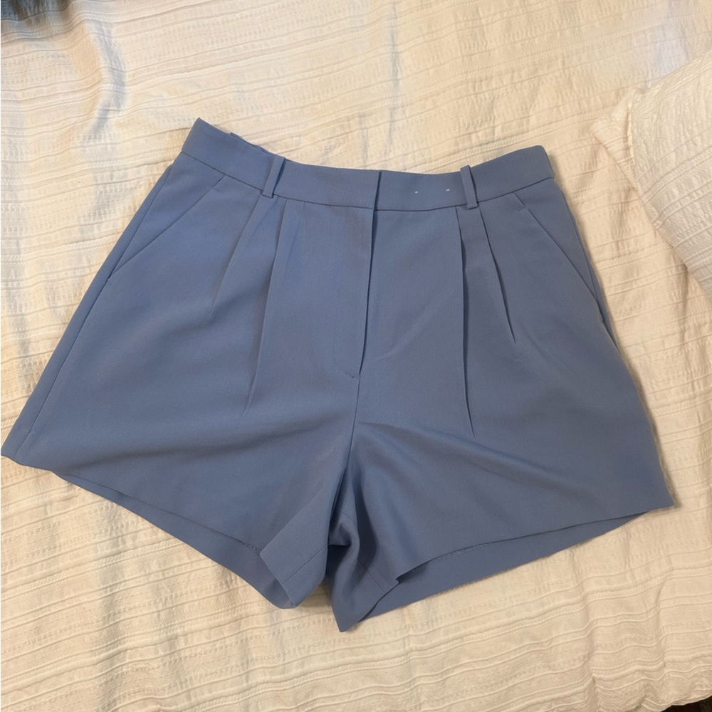 Abercrombie & fitch curve love periwinkle blue trouser short